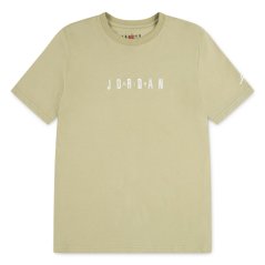 Air Jordan Air Longline Graphic T Shirt Junior Boys Khaki