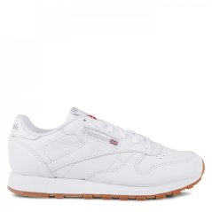 Reebok Classic Leather Womens Trainers White/Gum