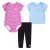 Nike Kids' Swoosh Logo 3 Piece Set Onesies Black
