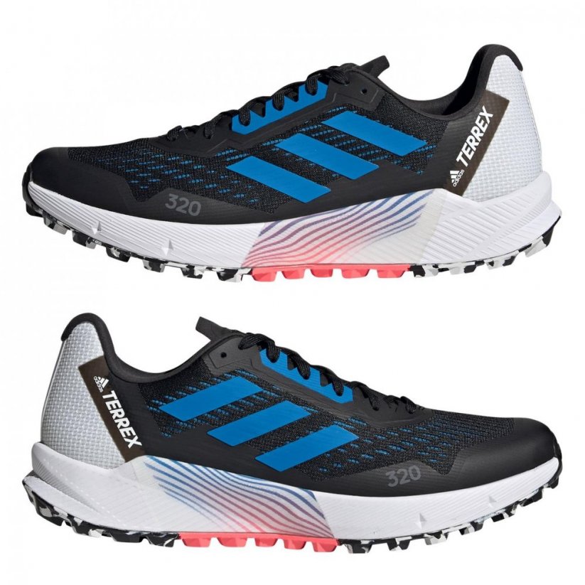 adidas Terrex Agravic Flow 2 Trail pánska bežecká obuv Black/Blue