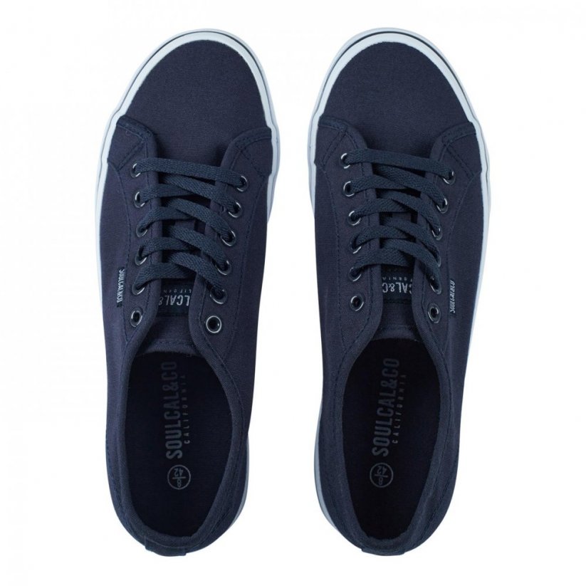 SoulCal Sunrise LC Mens Canvas Shoes Navy