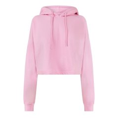 Miso Women's Cropped Hoodie Pink
