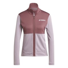 adidas Terrex Multi Light Fleece Full-Zip Jacket Womens Preloved Fig