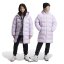 adidas Future Icons Long Padded Jacket Kids Ice Lavender