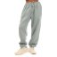 Hype Unisex Adults Oversized Closed Hem Fleece Joggers Moss