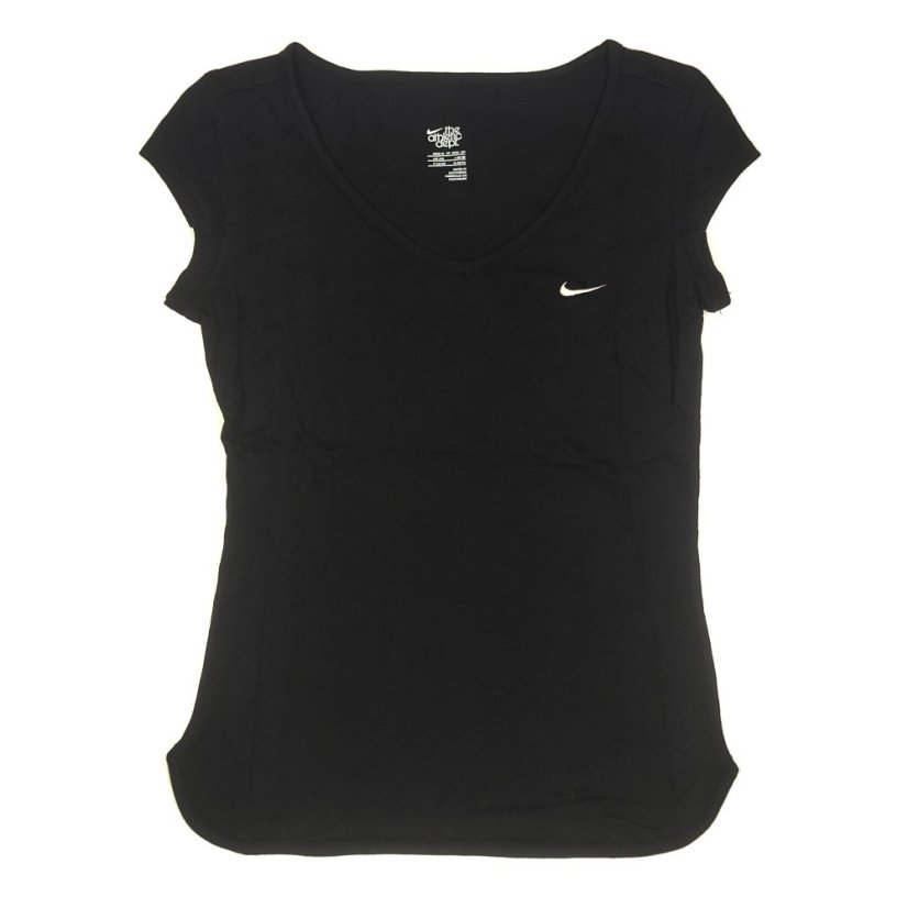 Nike AD Emb Swoosh Ladies T-Shirt Black