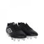 Umbro Calcio Soft Ground Football Boots Black/White