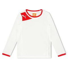 Puma (13) Fb Powercat 5.12 Ls Shirt Infants White