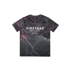 Firetrap Sub T Shirt Junior Boys Pink Light