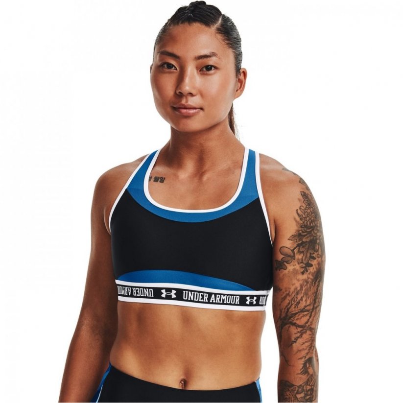 Under Armour Mid Support Sports Bra Blue