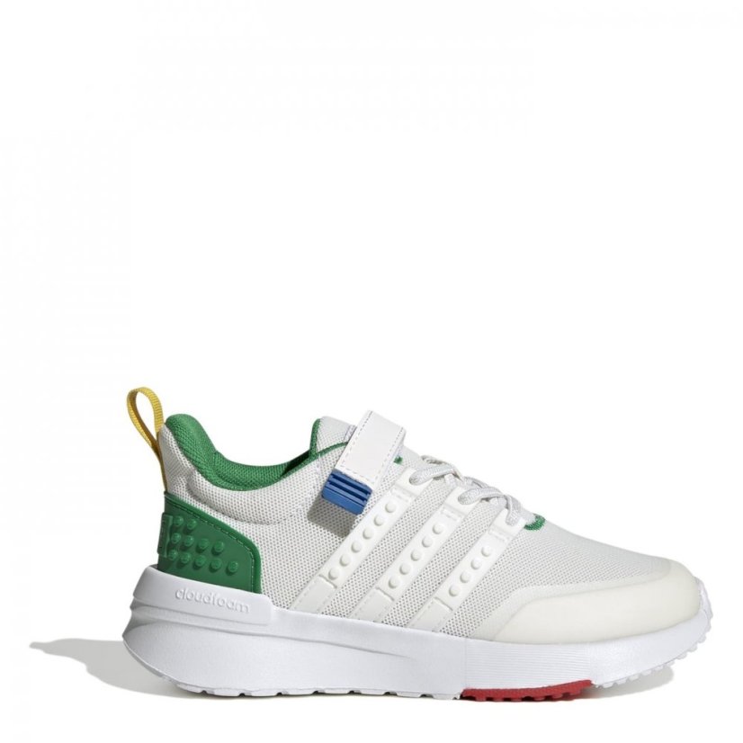 adidas x LEGO® Racer TR21 Elastic Lace and Top Strap Shoes Cwhite/Green