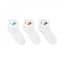 Nike Everyday Essential Ankle Socks (3 Pairs) Multi-Color
