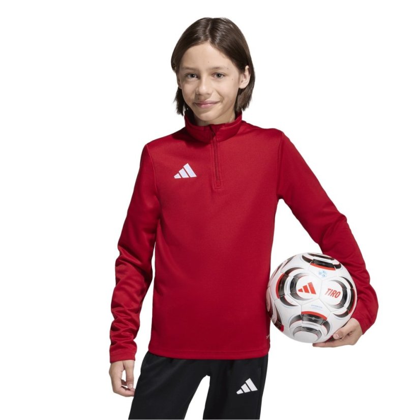 adidas Entrada 22 Training Top Juniors Red