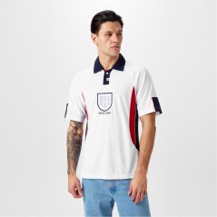 Score Draw Score Draw England Home Shirt 1998 White
