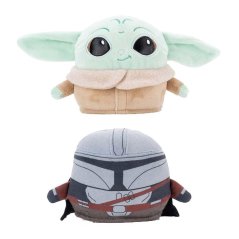 Star Wars Reversible Grogu & Mandolorian Soft Toy Merchandise