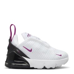 Nike Air Max 270 Baby/Toddler Shoe White/Pink