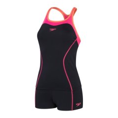 Speedo Women's One Piece Swimsuit Black/Pink