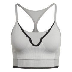 adidas Women's Non Wired Medium Impact Sports Bra Grey