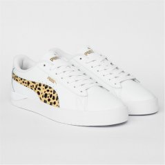 Puma Jada Womens Trainers White/Leopard
