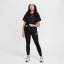 Nike Sportswear Essential Big Kids' (Girls') Mid-Rise Leggings Black/White