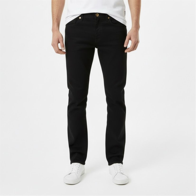 Criminal Damage Men's Sos Skinny Jeans Black
