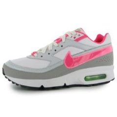 Nike Air Classic Big Window Junior Girls Running Shoes White/Pink