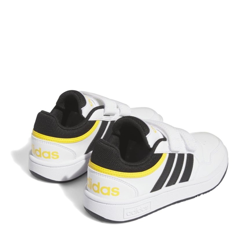 adidas Hoops Lifestyle Basketball Hook-and-Loop Shoes White/Black