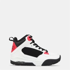 Everlast Kids' Layup Lace Up Basketball Trainers White/Black/Red