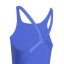 adidas 3 bar Swim Suit Junior Lucid Blue