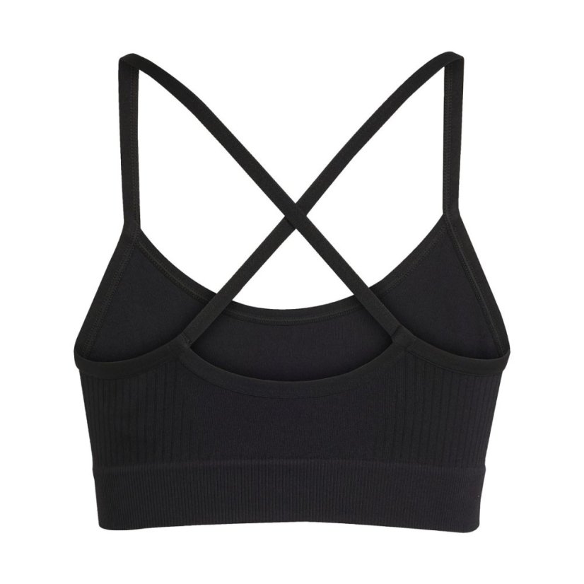 adidas Women's Sleeveless Low Impact Sports Bra Black