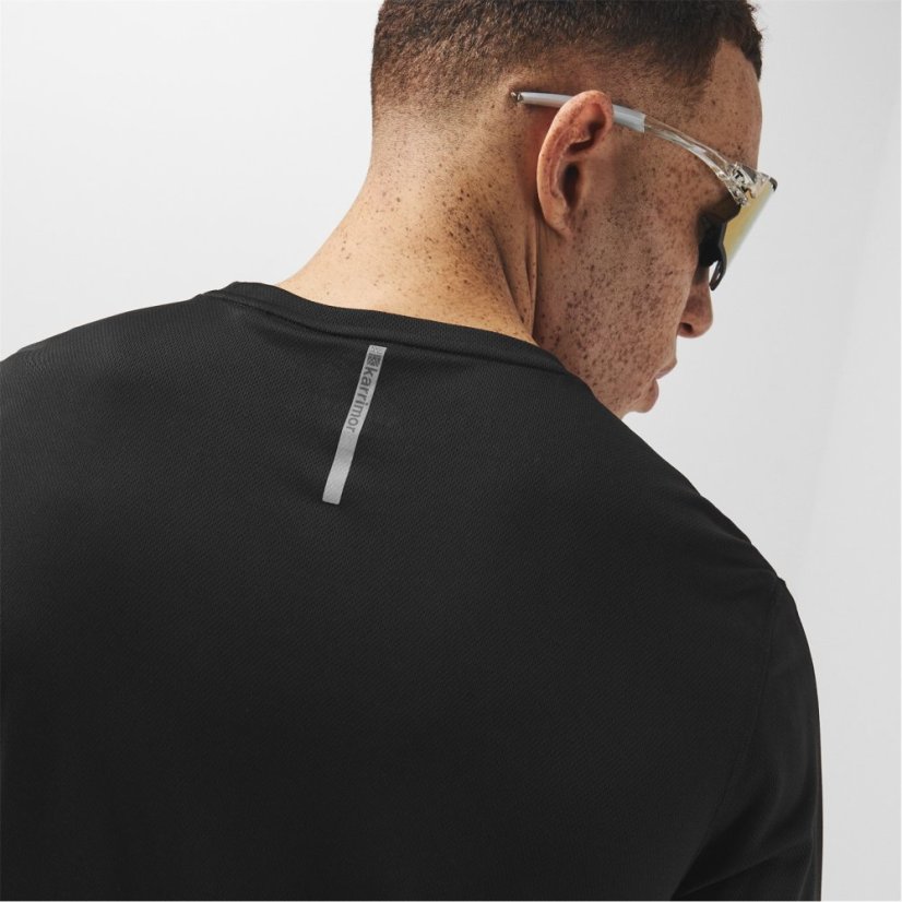 Karrimor Karrimor Long Sleeve Run pánské tričko Black