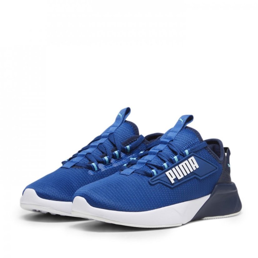 Puma Retaliate 2 Junior Boys Trainers Royal/White