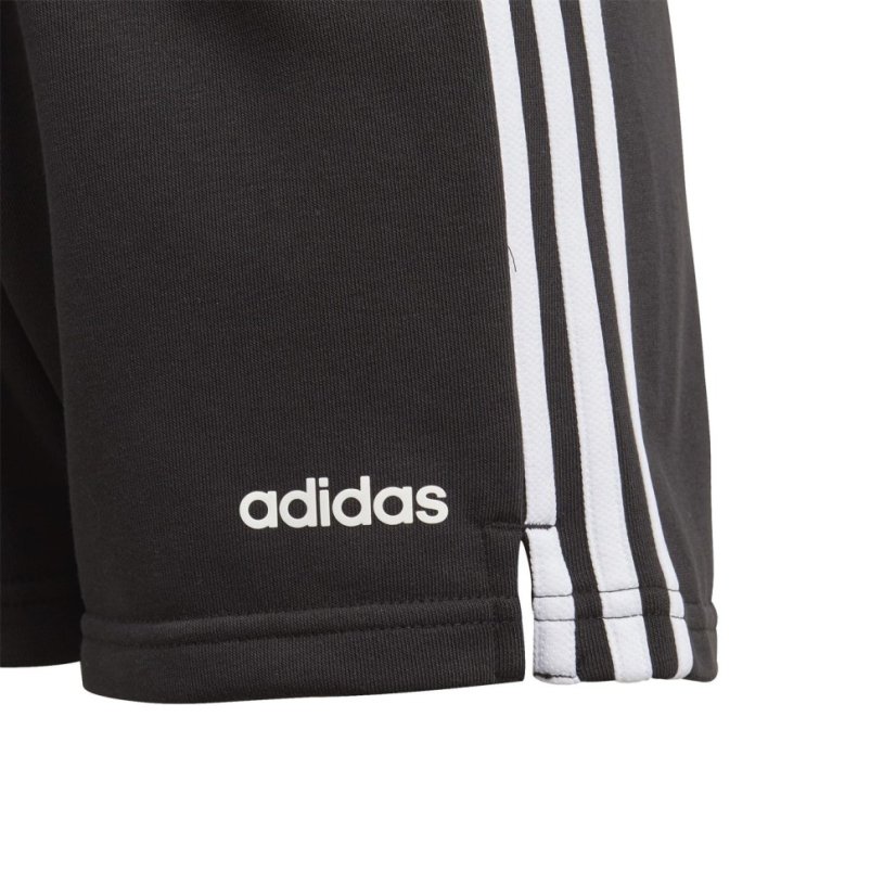 adidas Essentials 3-Stripes Shorts Juniors Black/White