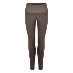 Reebok Women's Rib High-Rise Performance Gym Legging Trkgry