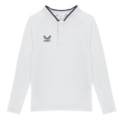 Castore AMC LS Performance Top Junior Boys White/Navy