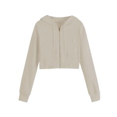 Miso Women's Cropped Hoodie Sand