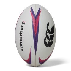 Canterbury Mentre Rugby Ball White/Violet