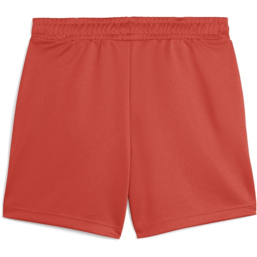 Puma Sport Poly Shorts B Tracksuit Short Unisex Kids Red Fire