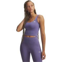 Under Armour Women's Motion Tank Performance Gym Vest Purple/White
