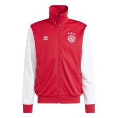 adidas Ajax Amsterdam Essentials Track Jacket Adults Bold Red