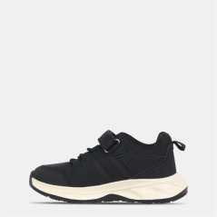 Karrimor Unisex Kids' Camino Mesh Hook and Loop Walking Shoes Black/White