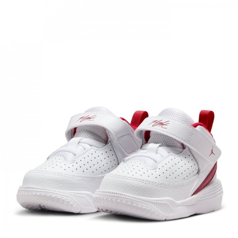 Air Jordan Max Aura 5 Baby/Toddler Shoes White/Red