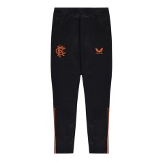 Castore Rangers FC Training Pants Juniors Black/Orange