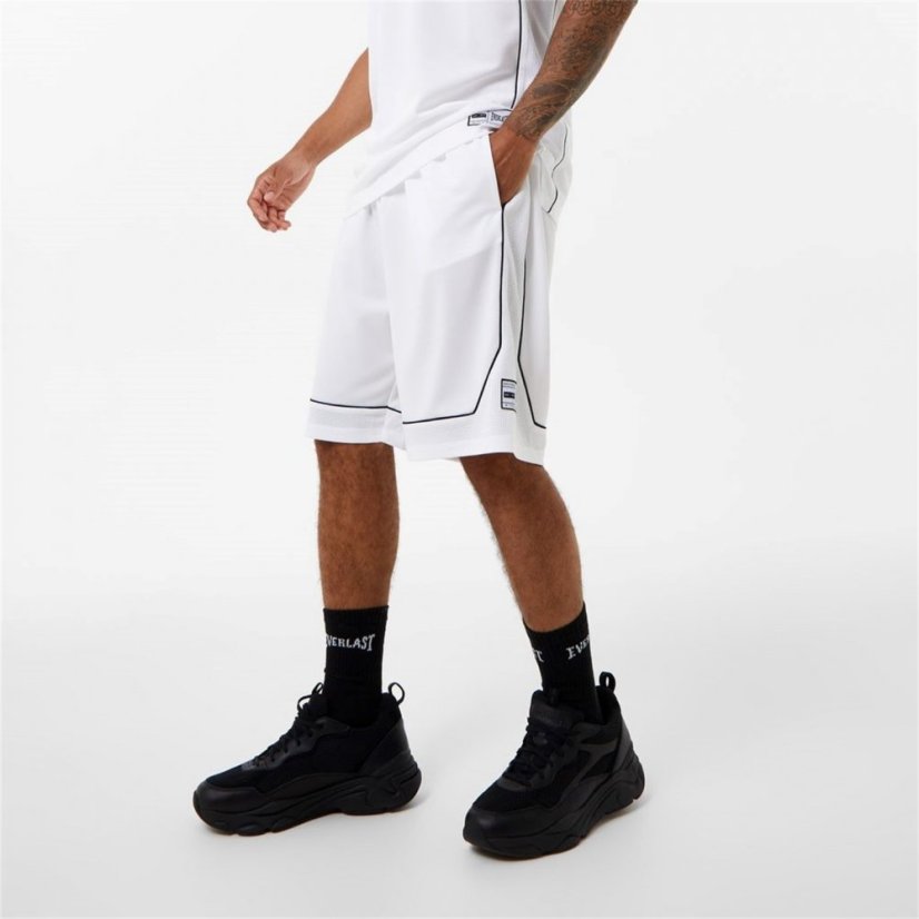 Everlast Basketball Shorts White