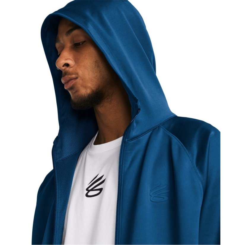 Under Armour Curry Playable Jacket Mens Blue