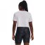 Under Armour Crop Short Seeve T Shirt White