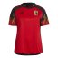 adidas Belgium Home Shirt 2022 Womens Red