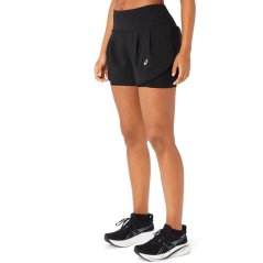 Asics Women's Performance Running Shorts Black