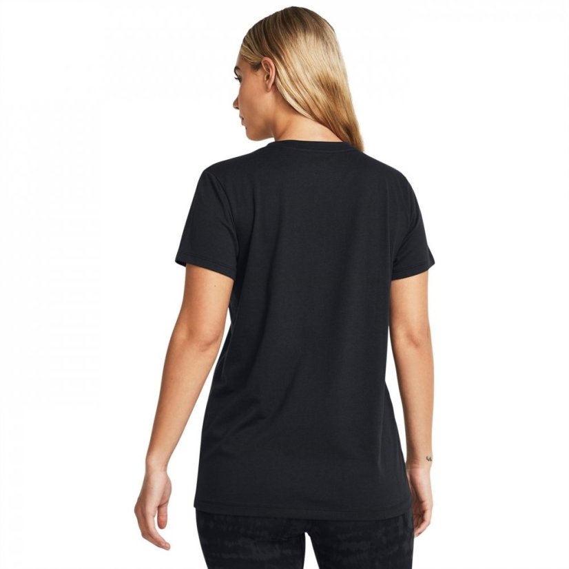 Under Armour Sportstyle Graphic Short Sleeve Womens Blk/Blk