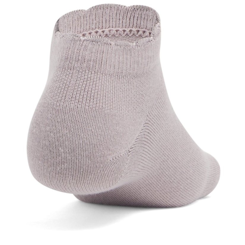 Under Armour Adults Essential Low-Cut Trainers Sock Grey